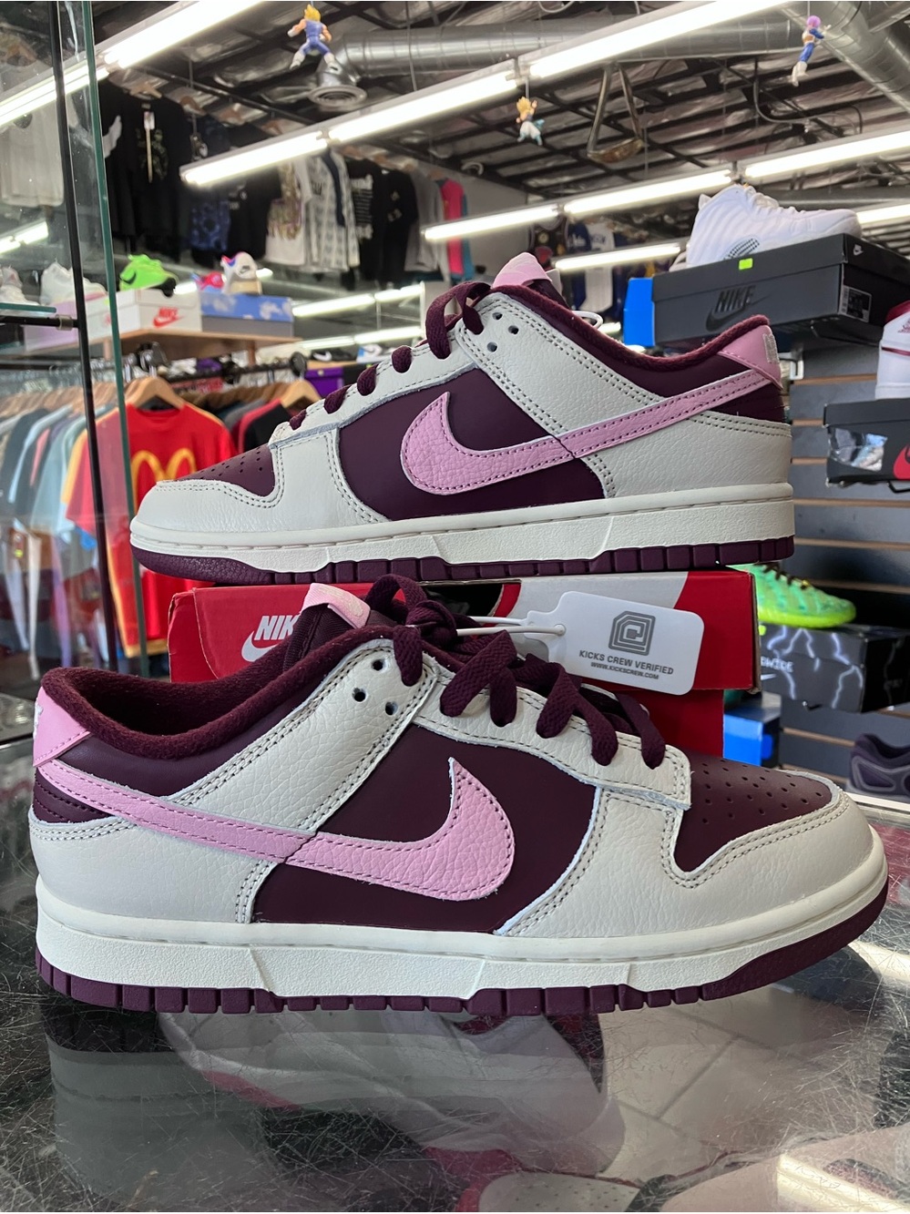 Women’s Nike Dunk Low Retro PRM Valentine’s Day Size 8.5
